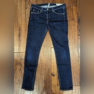 Rag & Bone Skinny Dark Wash Jean sz 31